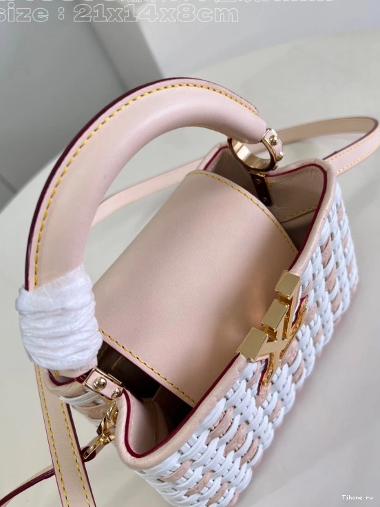 Affordable CAPUCINES VUITTON MINI-21*14*8CM LOUIS 0710